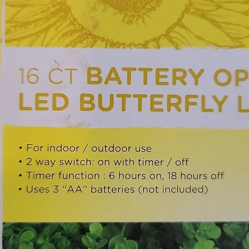 LED Butterfly String Lights - Picture 6 of 9